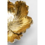 Bol decorativ Flower Bloom Crem/Auriu Ø20 cm