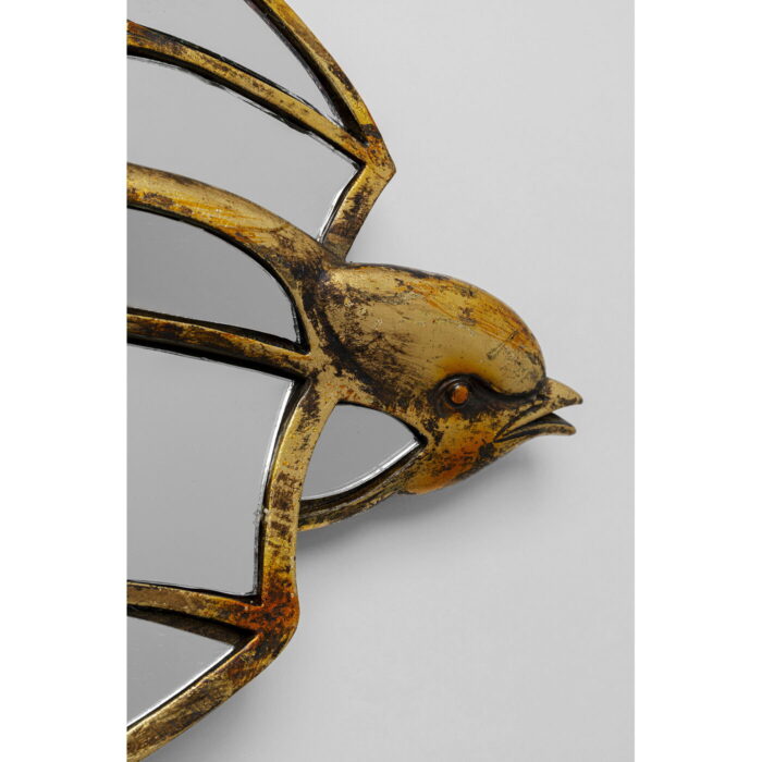 Decoratiune de perete cu oglinda Swallow
