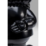 Figurina decorativa Gnome Standing Negru/Auriu 46 cm