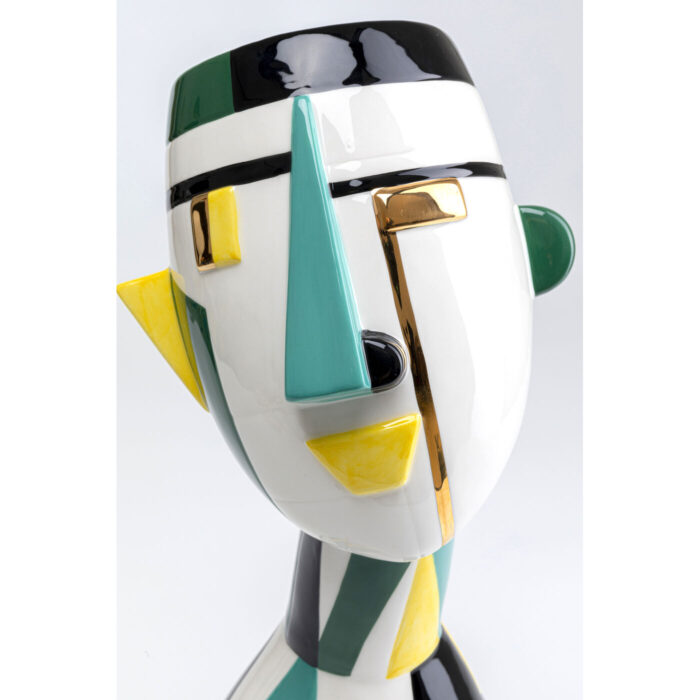 Vaza decorativa Happy Face 43cm