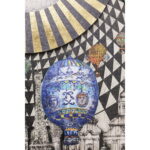 Tablou cu rama Balloons 160x260 cm