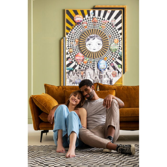 Tablou cu rama Balloons 160x260 cm