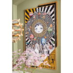Tablou cu rama Balloons 160x260 cm