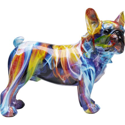 Figurina decorativa Frenchie Colorful