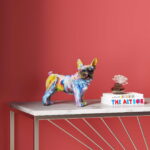 Figurina decorativa Frenchie Colorful