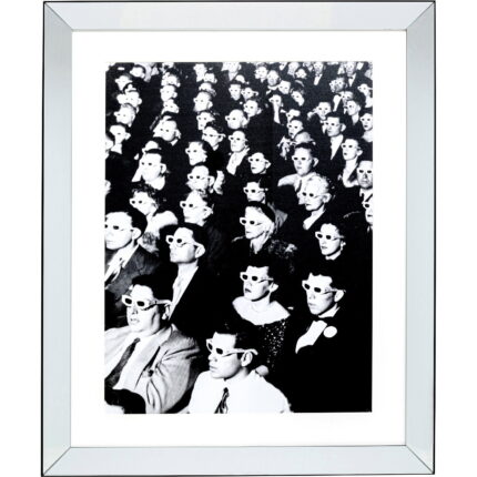 Tablou cu rama Audience 85x105 cm