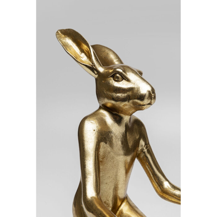 Obiect decorativ Cyclist Rabbit 29 cm