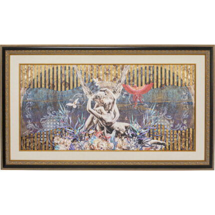Tablou cu rama Lovers 180x106 cm