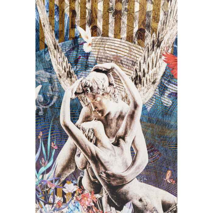 Tablou cu rama Lovers 180x106 cm