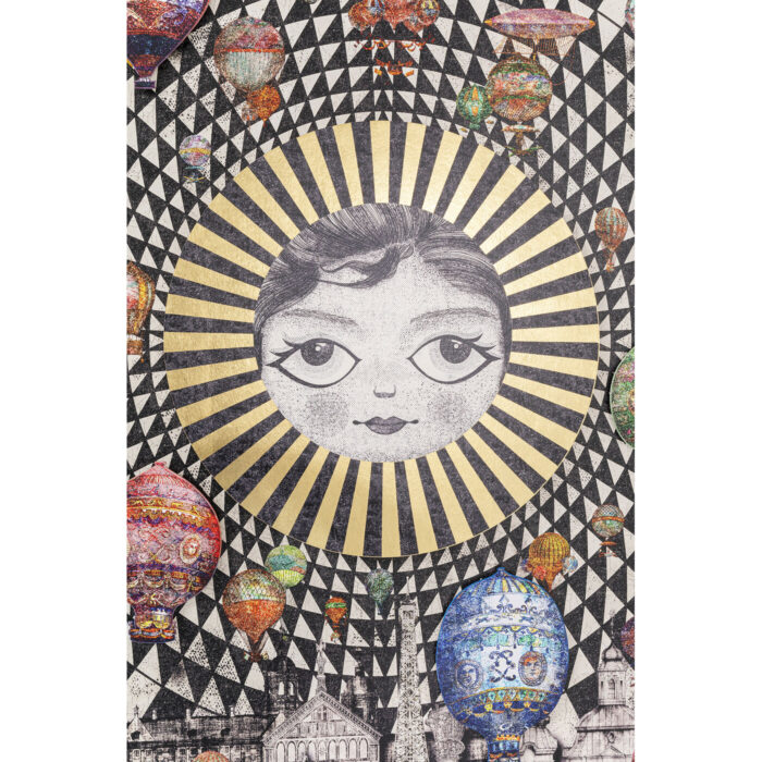 Tablou cu rama Balloons 110x174 cm