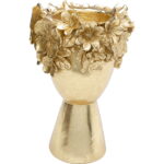 Vaza decorativa Flowercrown auriu 20 cm