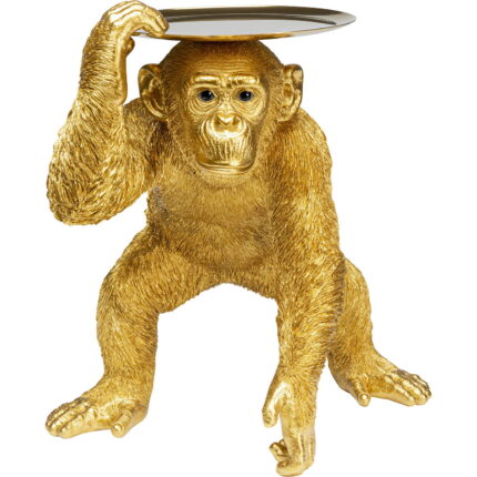 Figurina decorativa Butler Playing Chimp Aurie 52cm
