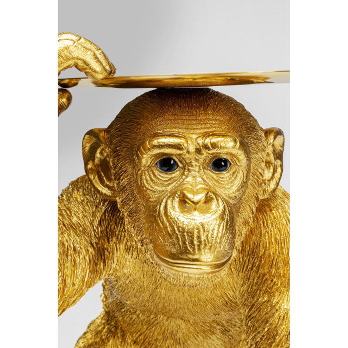 Figurina decorativa Butler Playing Chimp Aurie 52cm