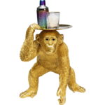 Figurina decorativa Butler Playing Chimp Aurie 52cm