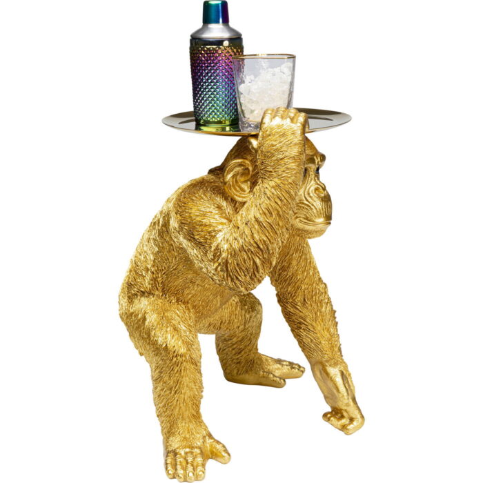 Figurina decorativa Butler Playing Chimp Aurie 52cm