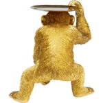 Figurina decorativa Butler Playing Chimp Aurie 52cm