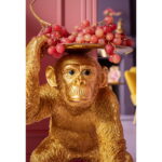 Figurina decorativa Butler Playing Chimp Aurie 52cm