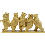 Figurina decorativa Tipsy Dancing Bears 14cm