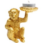Figurina decorativa Monkey Tealight Holder 11cm