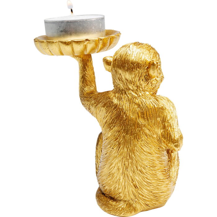 Figurina decorativa Monkey Tealight Holder 11cm