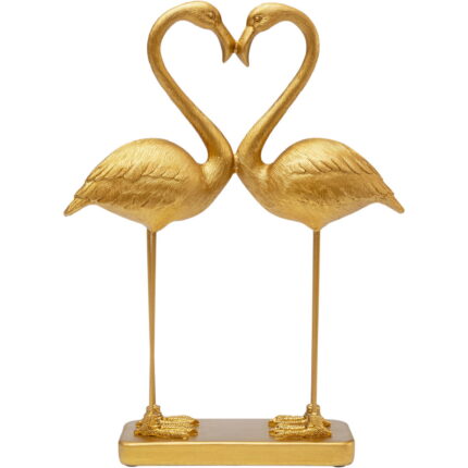 Figurina decorativa Flamingo Love Aurie 39cm