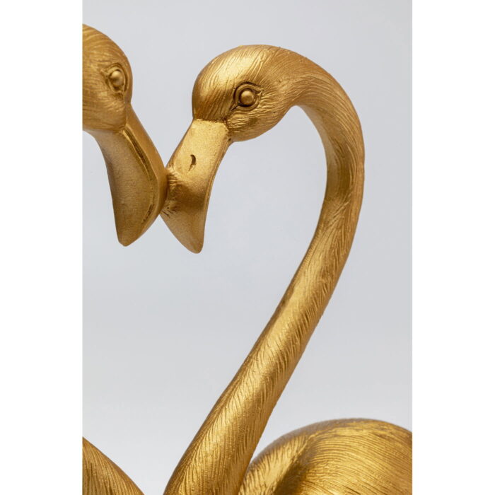 Figurina decorativa Flamingo Love Aurie 39cm