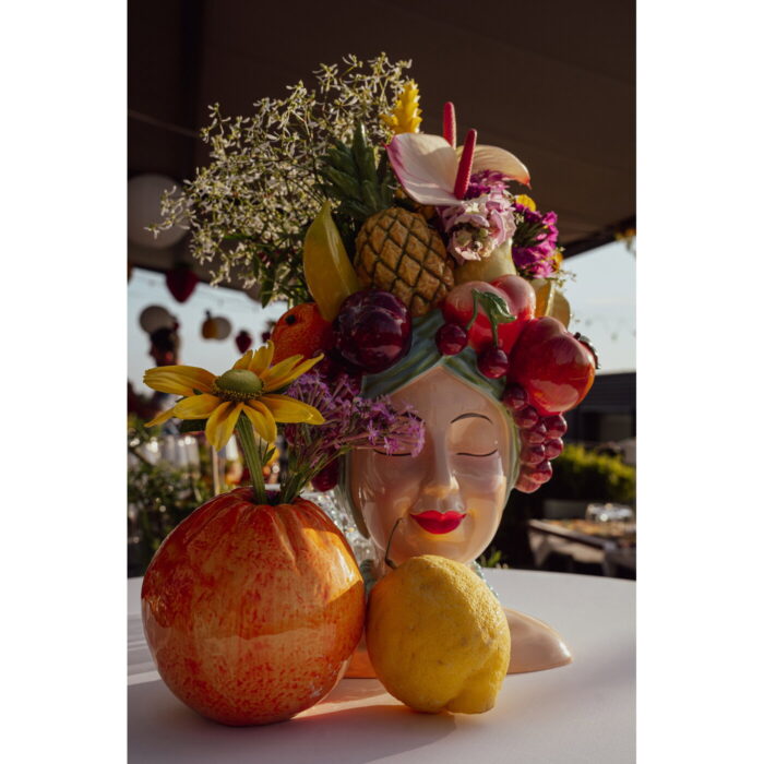 Deco Vas Fruity 37cm