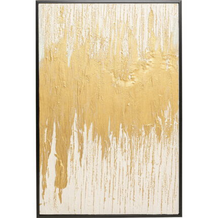 Tablou cu rama Abstract Alb 80x120cm