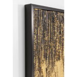 Tablou cu rama Abstract Negru 80x120cm