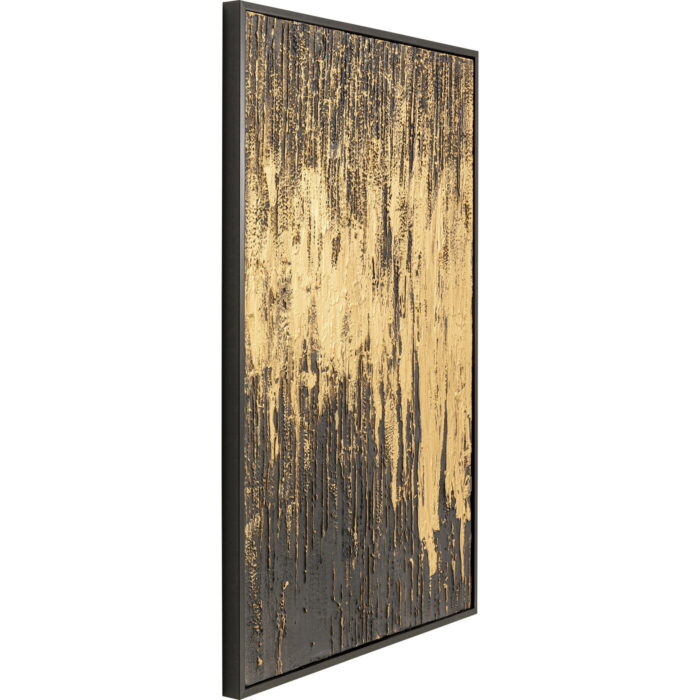Tablou cu rama Abstract Negru 80x120cm