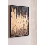 Tablou cu rama Abstract Negru 80x120cm