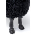 Decoratiune de podea Bathilde 49x54 cm negra