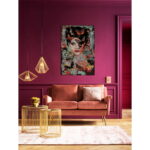 Tablou de sticla Lady Butterfly 100x150cm