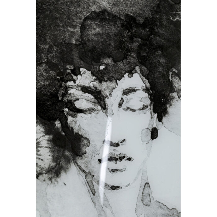 Tablou de sticla Smokey Hair 100x150cm