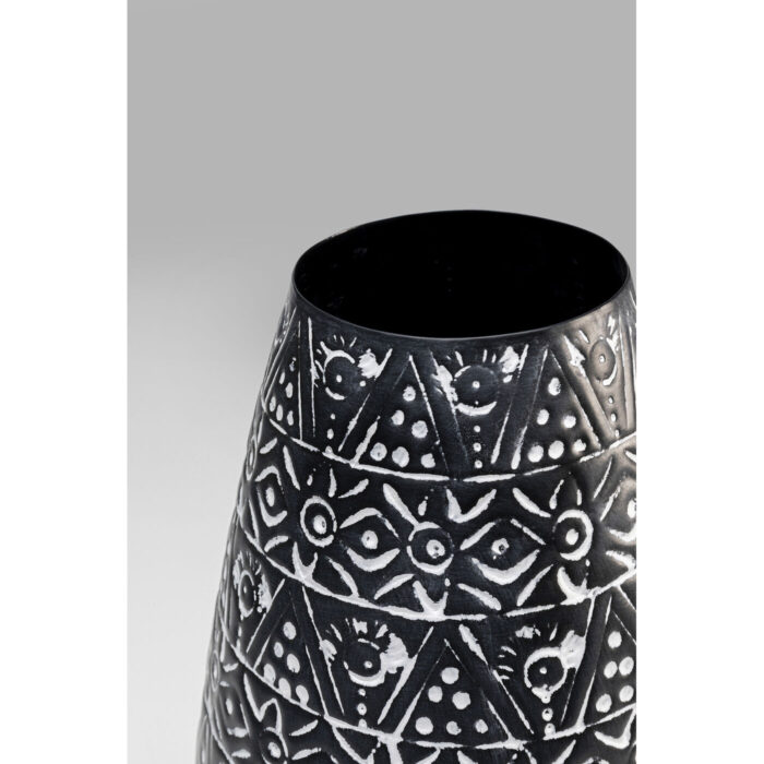 Vaza neagra Sketch Ø20x41 cm