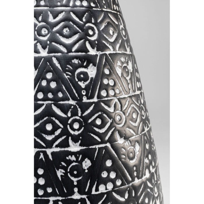 Vaza neagra Sketch Ø20x41 cm
