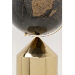 Decoratiune de podea Glob pamantesc, baza aurie Globe Blat Ø38x132 cm