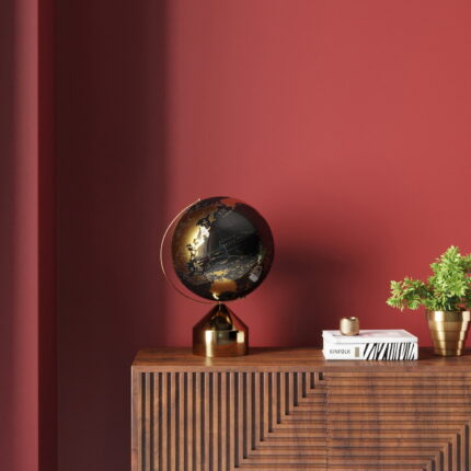 Glob pamantesc decorativ Globe Blat Ø30x47 cm