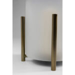 Lampa din sticla satinata Pillar Steam19x25 cm