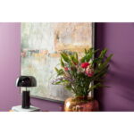 Tablou cu rama Dust Auriu 120x120cm
