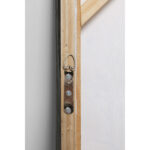 Tablou cu rama Dust Albastru 100x100cm