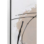Tablou cu rama Dust Gri 100x100cm