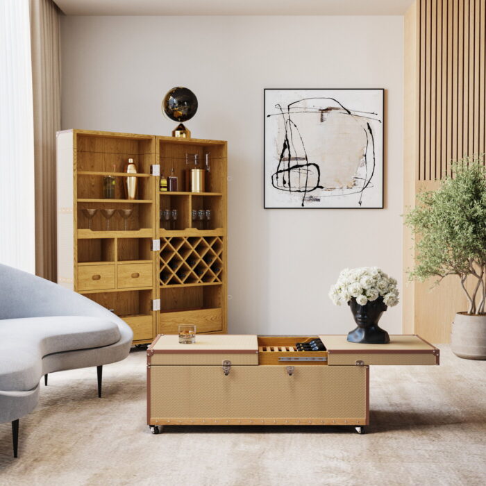 Tablou cu rama Dust Gri 100x100cm