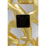 Decoratiune de perete din fibra de sticla School of Koi Ø160 cm aurie
