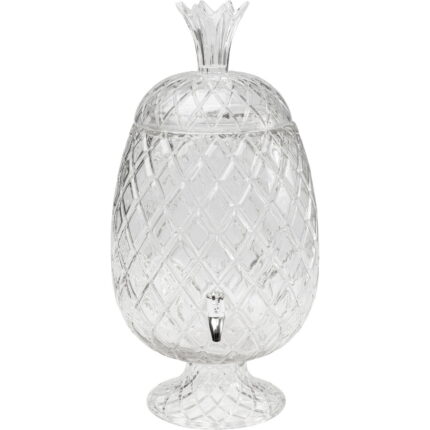 Recipient bauturi cu robinet Pineapple Clear (2/part)