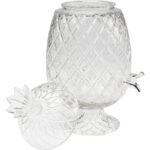 Recipient bauturi cu robinet Pineapple Clear (2/part)