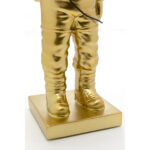 Figurina decorativa aurie Balloon Astronaut 41 cm