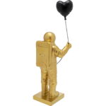 Figurina decorativa aurie Balloon Astronaut 41 cm
