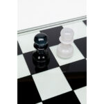 Tabla de sah din sticla calita, realizata manual Chess 60x60 cm