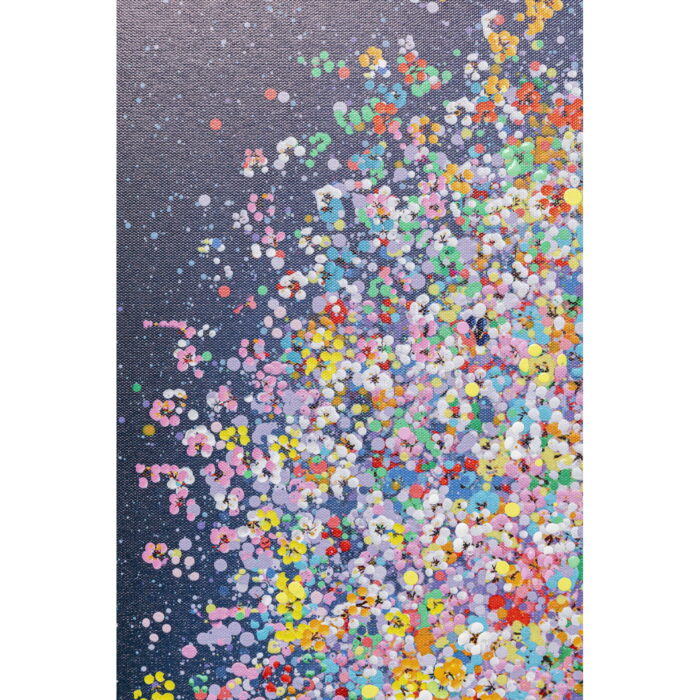 Tablou canvas Flying Elephant At Night 120x160 cm